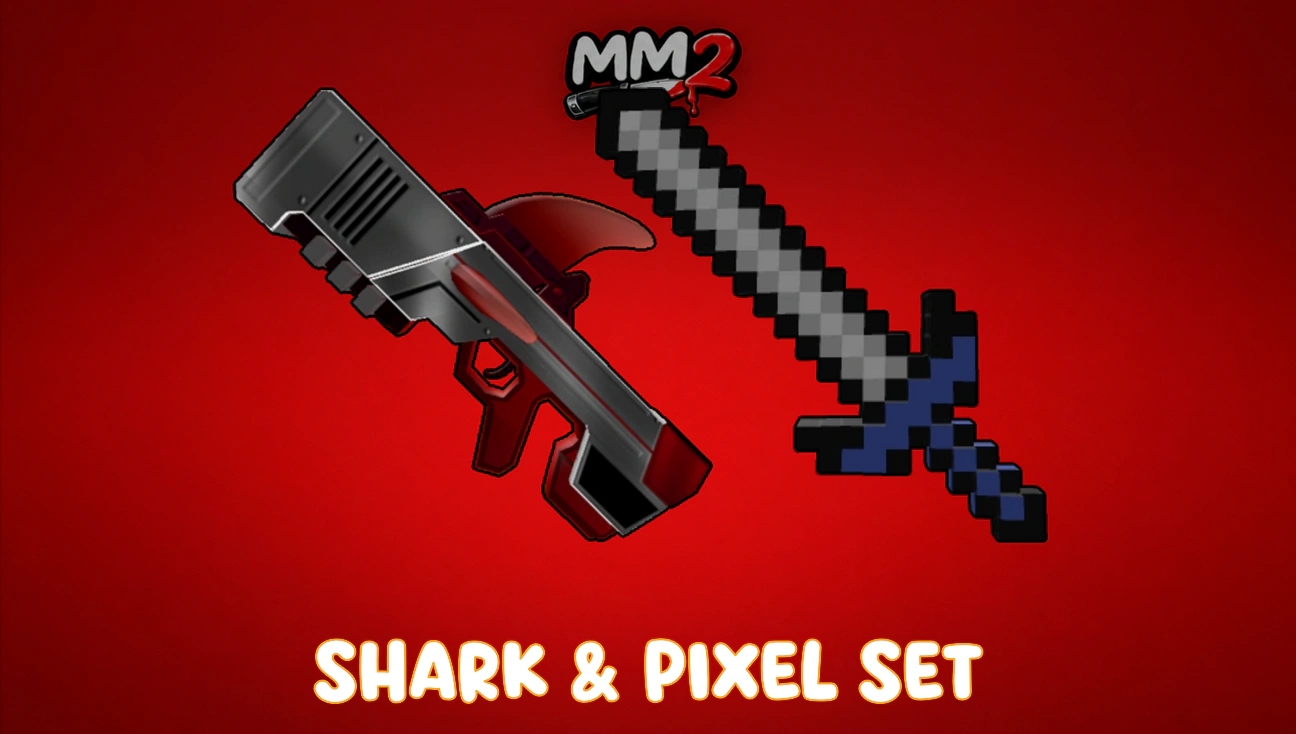 Shark & Pixel Set artwork