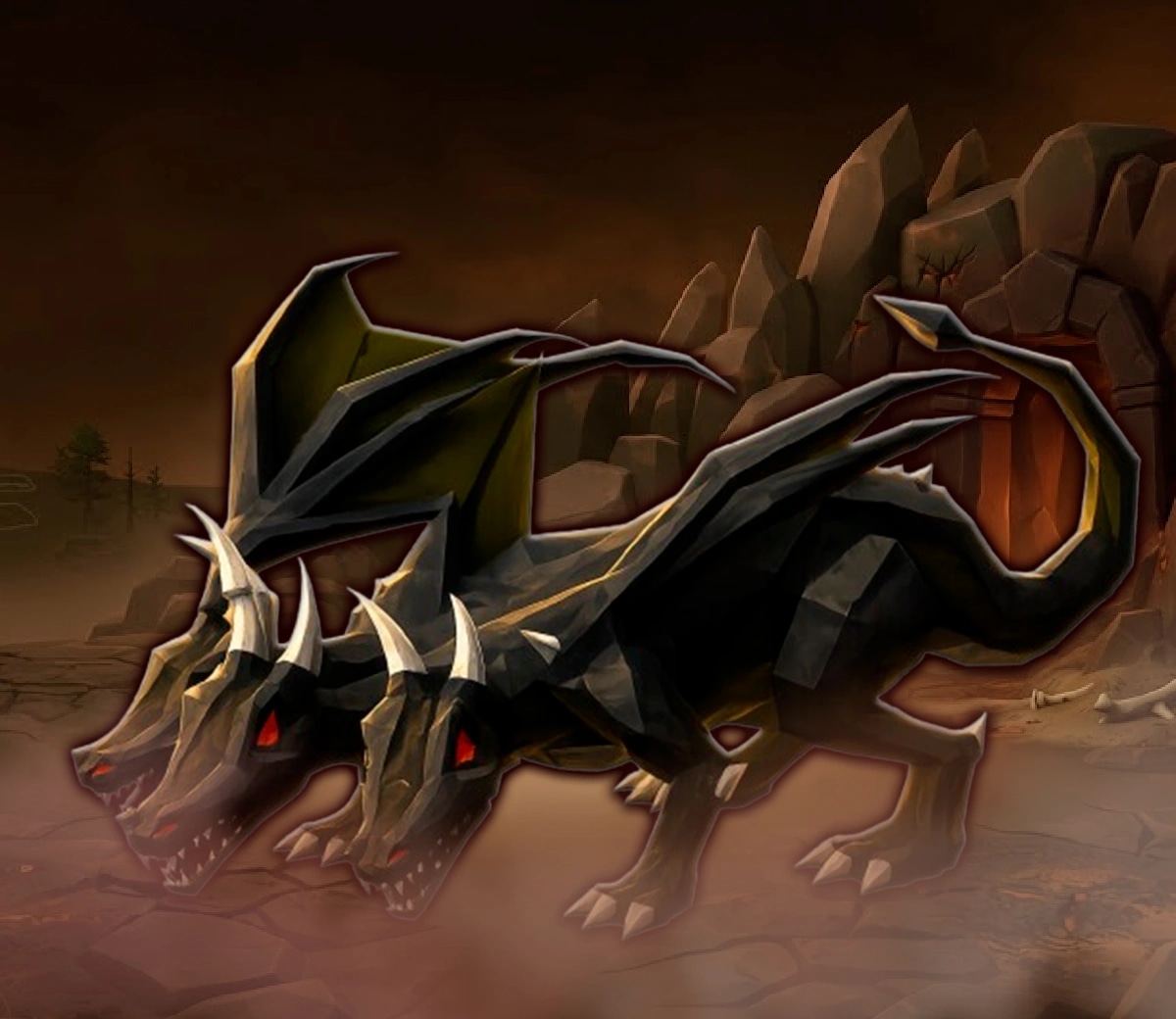 King Black Dragon artwork