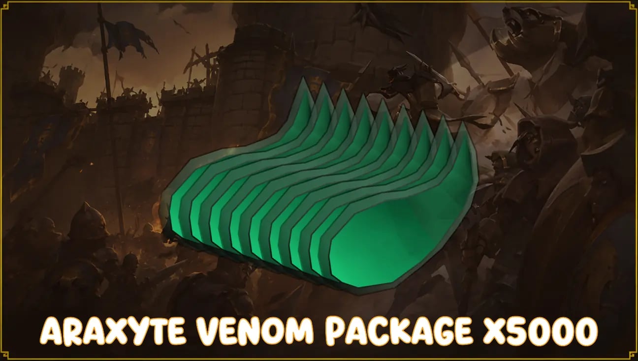 Araxyte venom package artwork