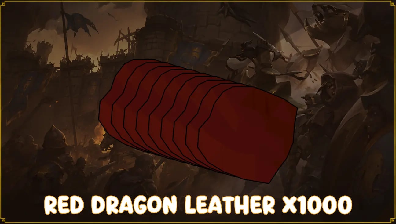 x1000 Red Dragon Leather artwork