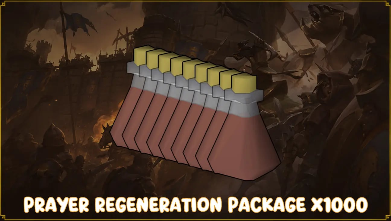 Prayer Regeneration Package artwork