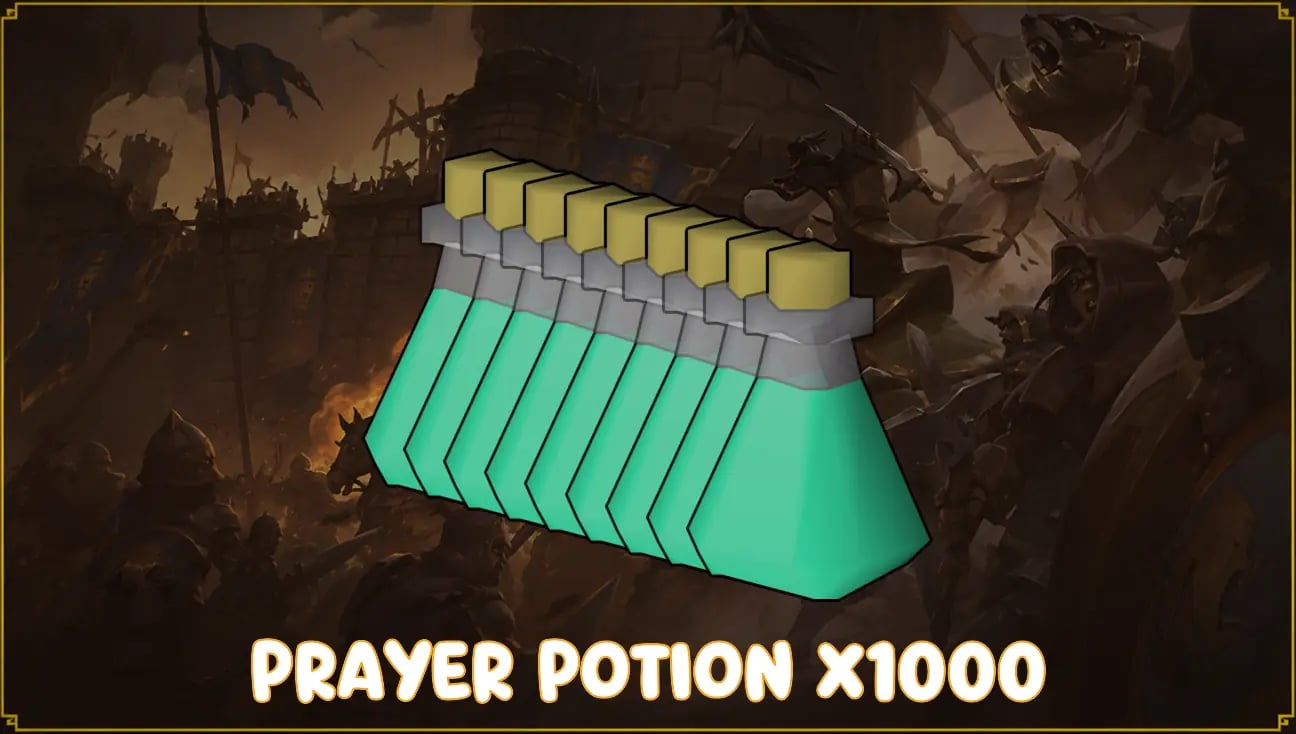 x1000 Prayer Potion artwork