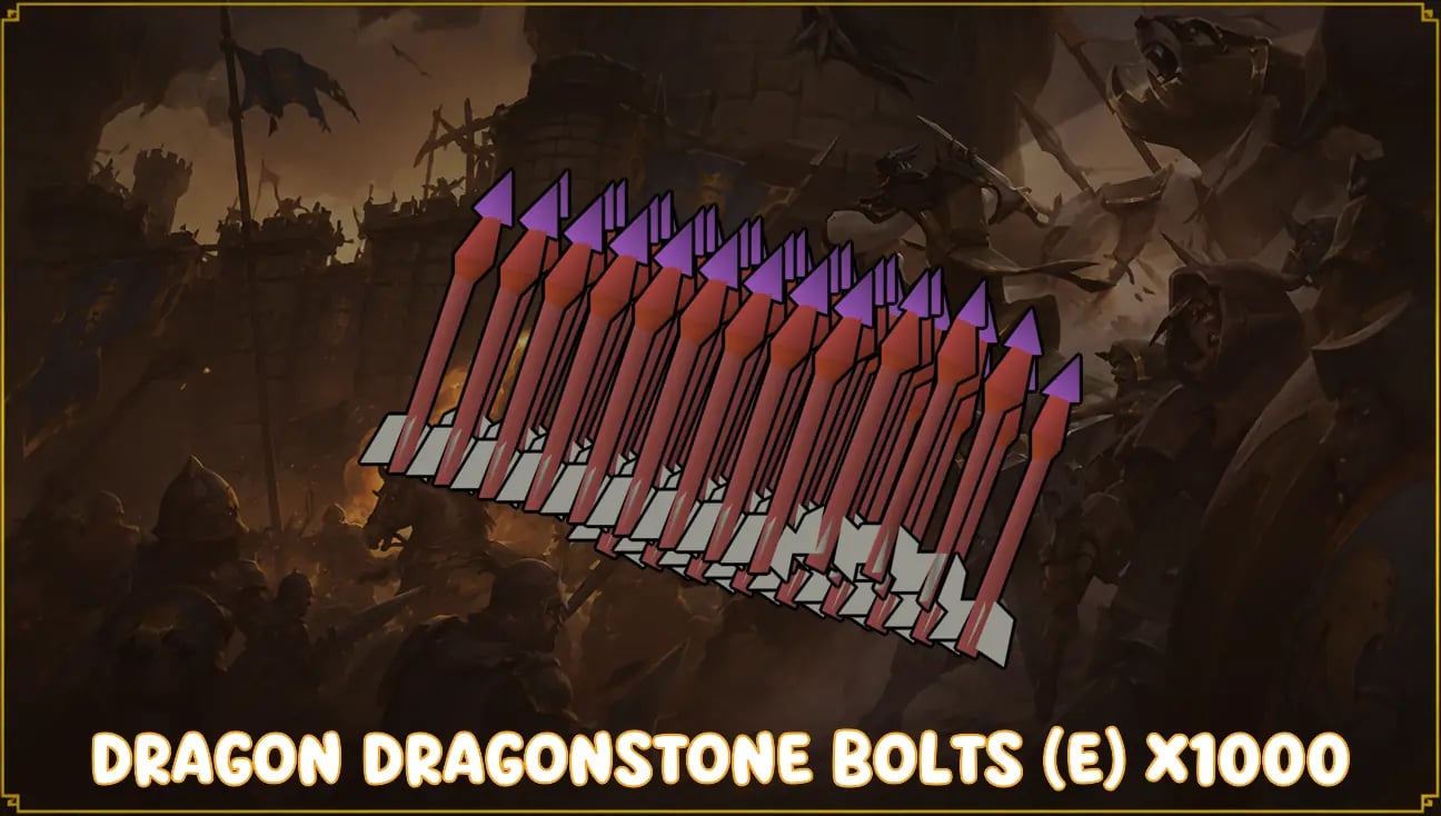 x1000 Dragon Dragonstone Bolts (e) artwork