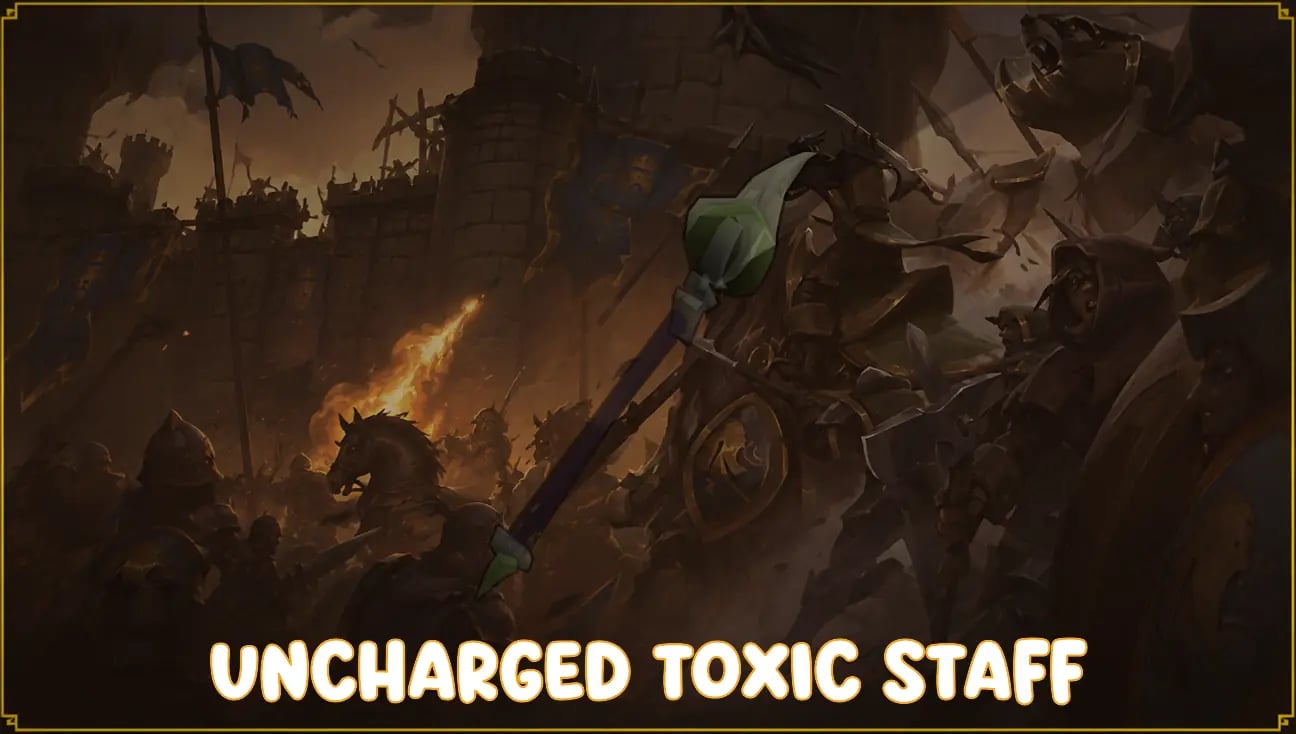 Uncharged Toxic Staff artwork