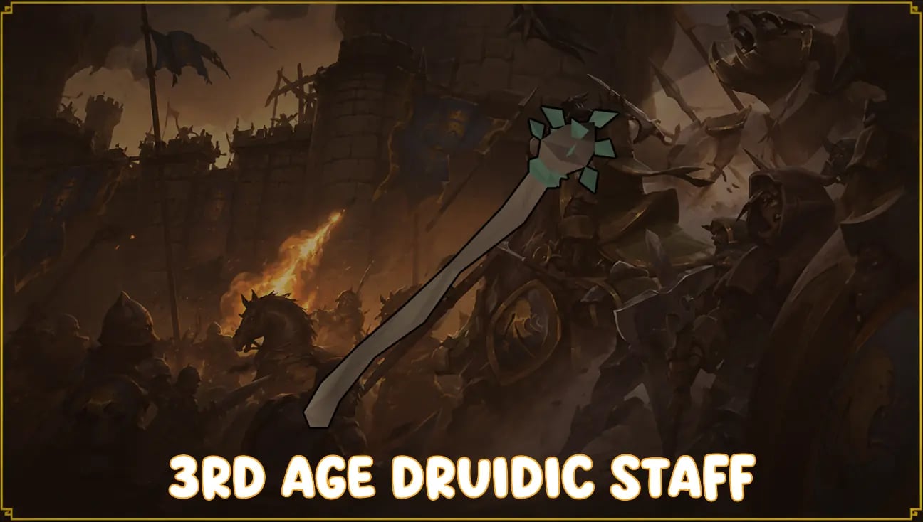 3rd Age Druidic Staff artwork