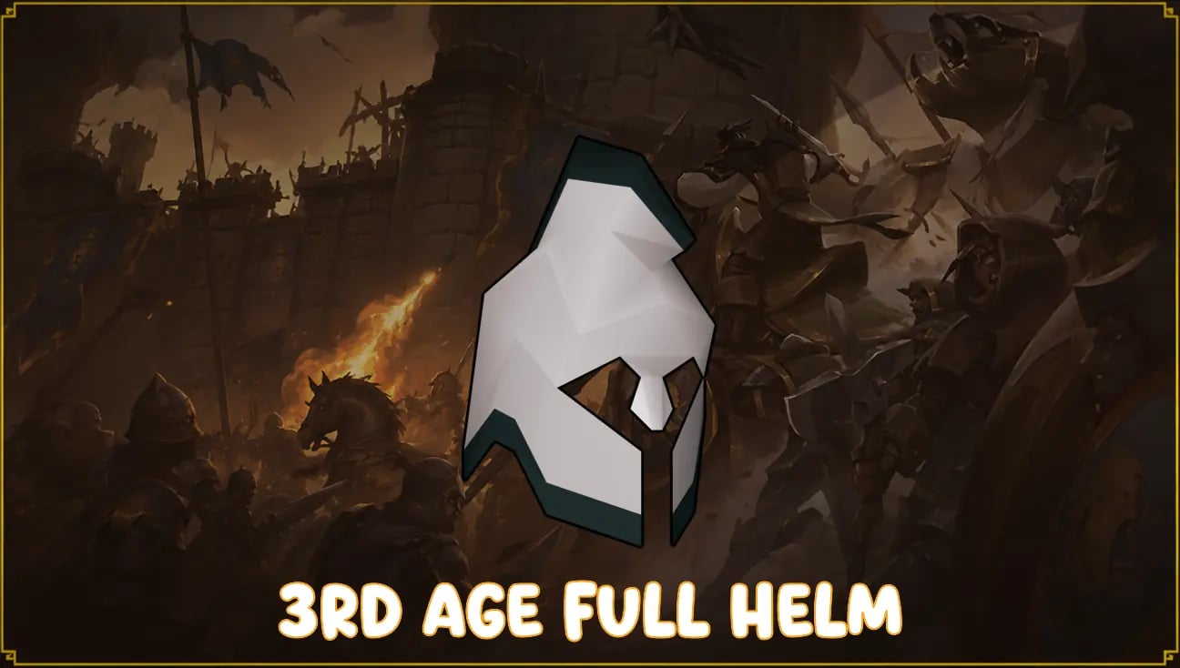 3rd age full helm artwork