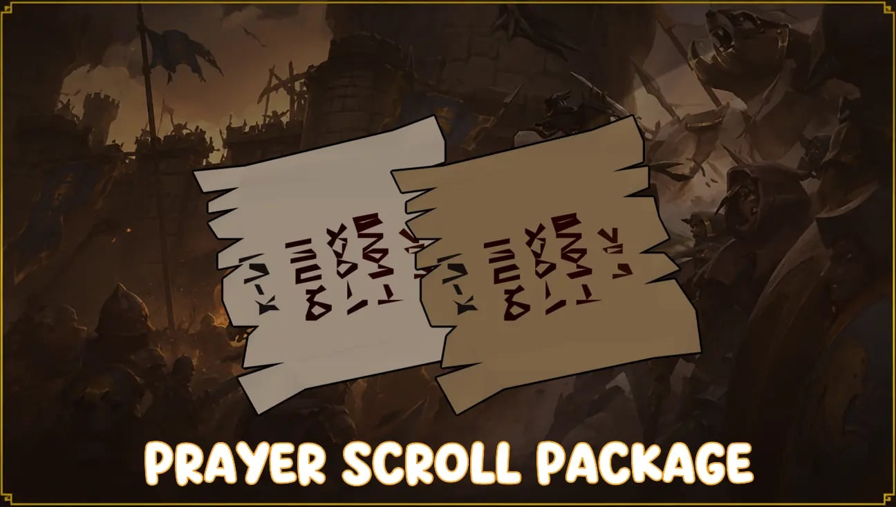 Prayer Scroll Package artwork