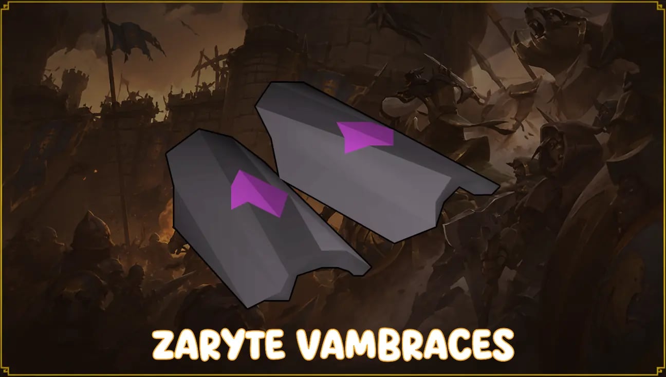 Zaryte Vambraces artwork