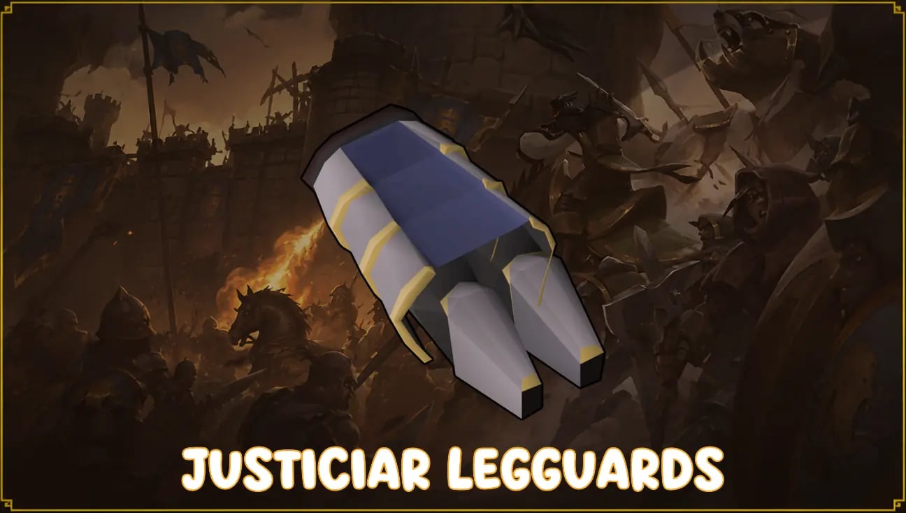 Justiciar legguards artwork
