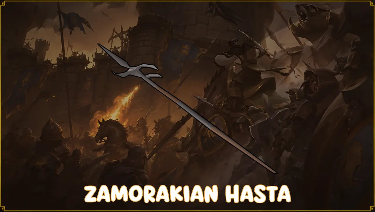 Zamorakian Hasta artwork