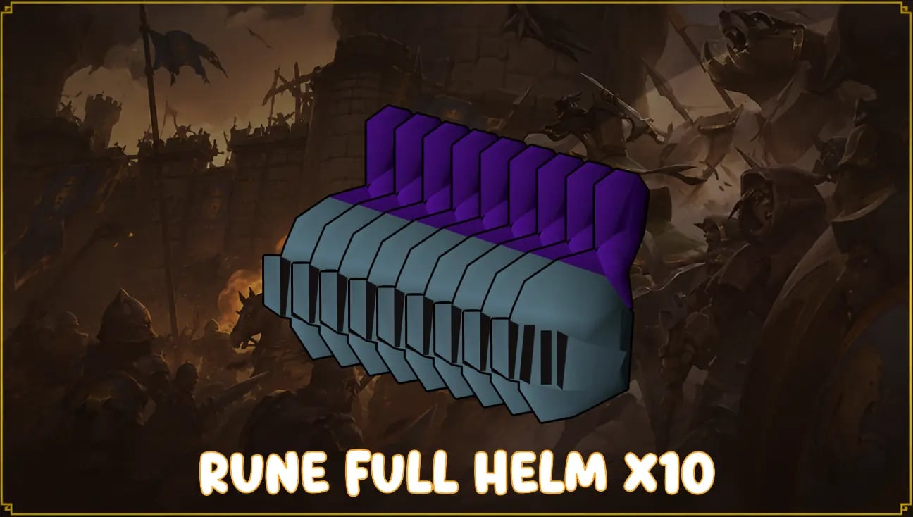 x10 Rune Full Helm artwork