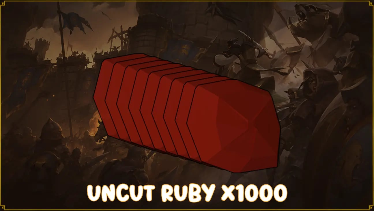 x1000 Uncut Ruby artwork