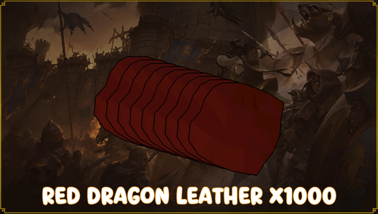 x1000 Red Dragon Leather artwork