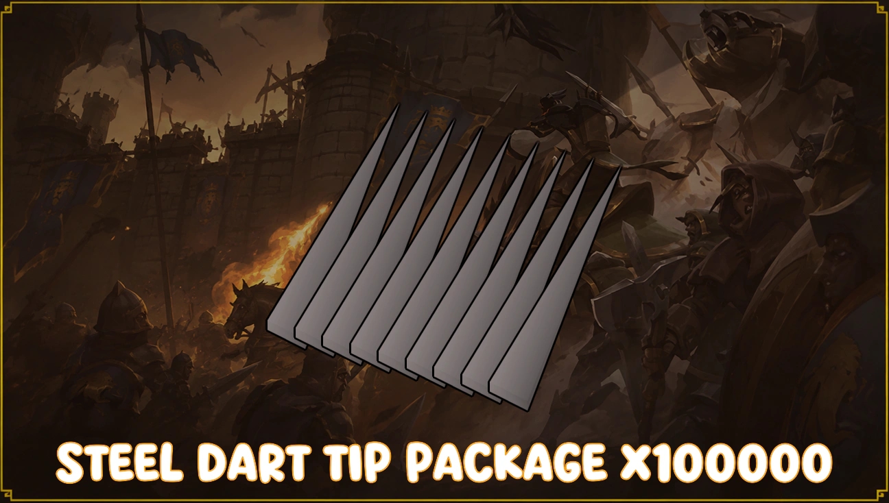 Steel Dart Tip Package artwork