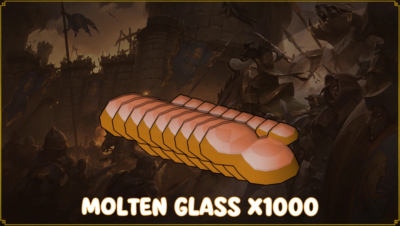 x1000 Molten Glass artwork