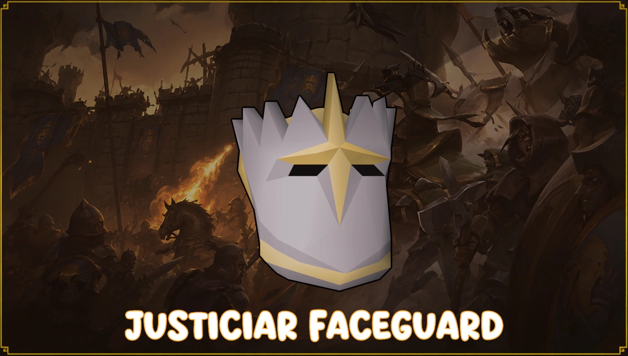 Justiciar Faceguard artwork