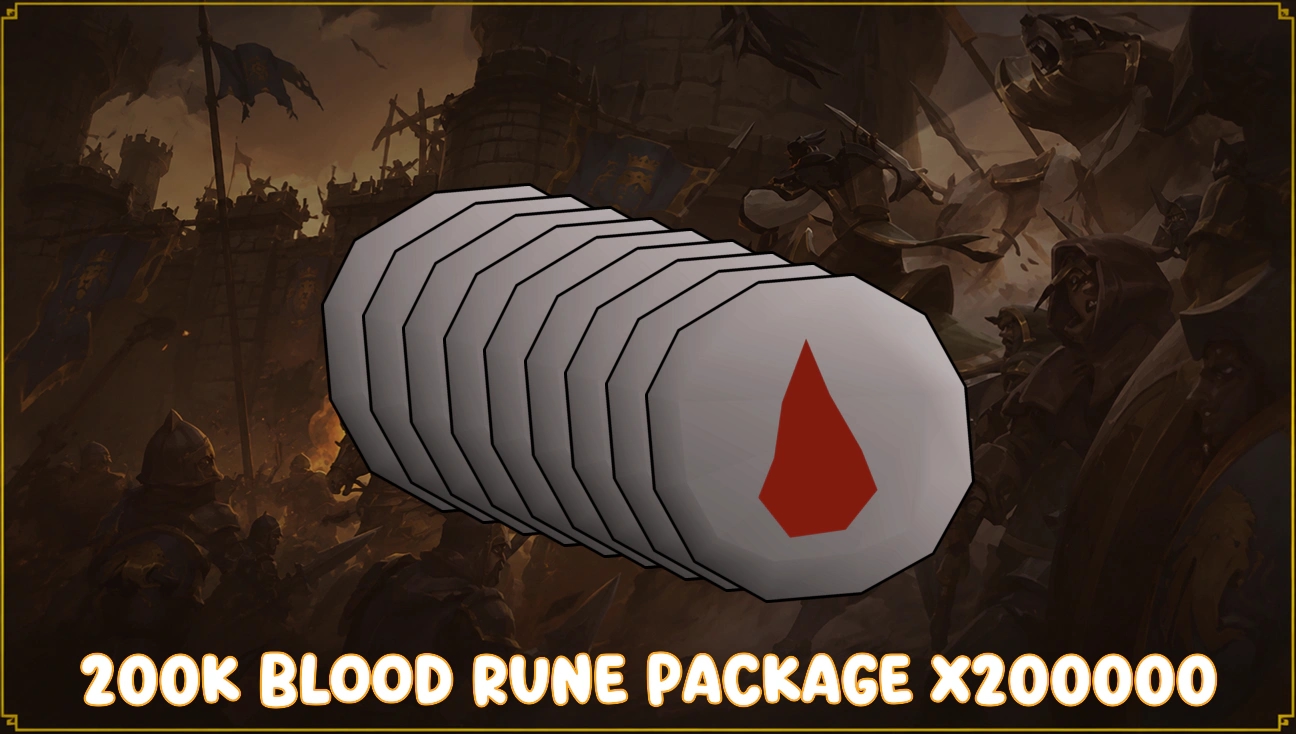 200k Blood Rune Package artwork