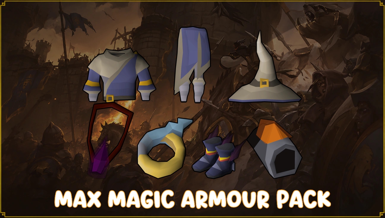 Max Magic Armour Pack artwork