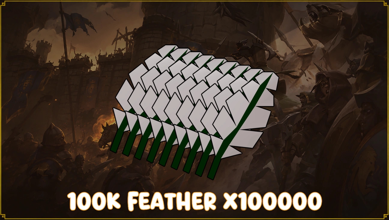 100K Feather artwork