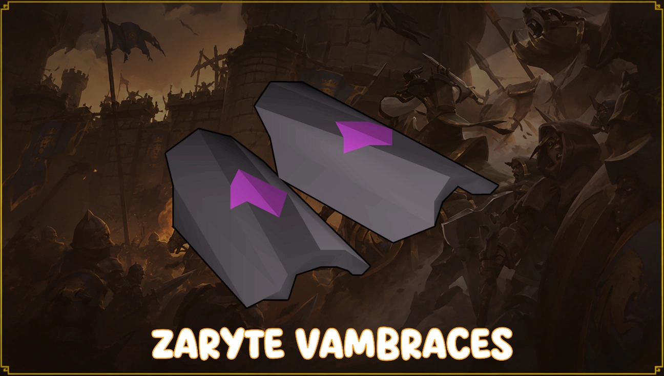 Zaryte Vambraces artwork
