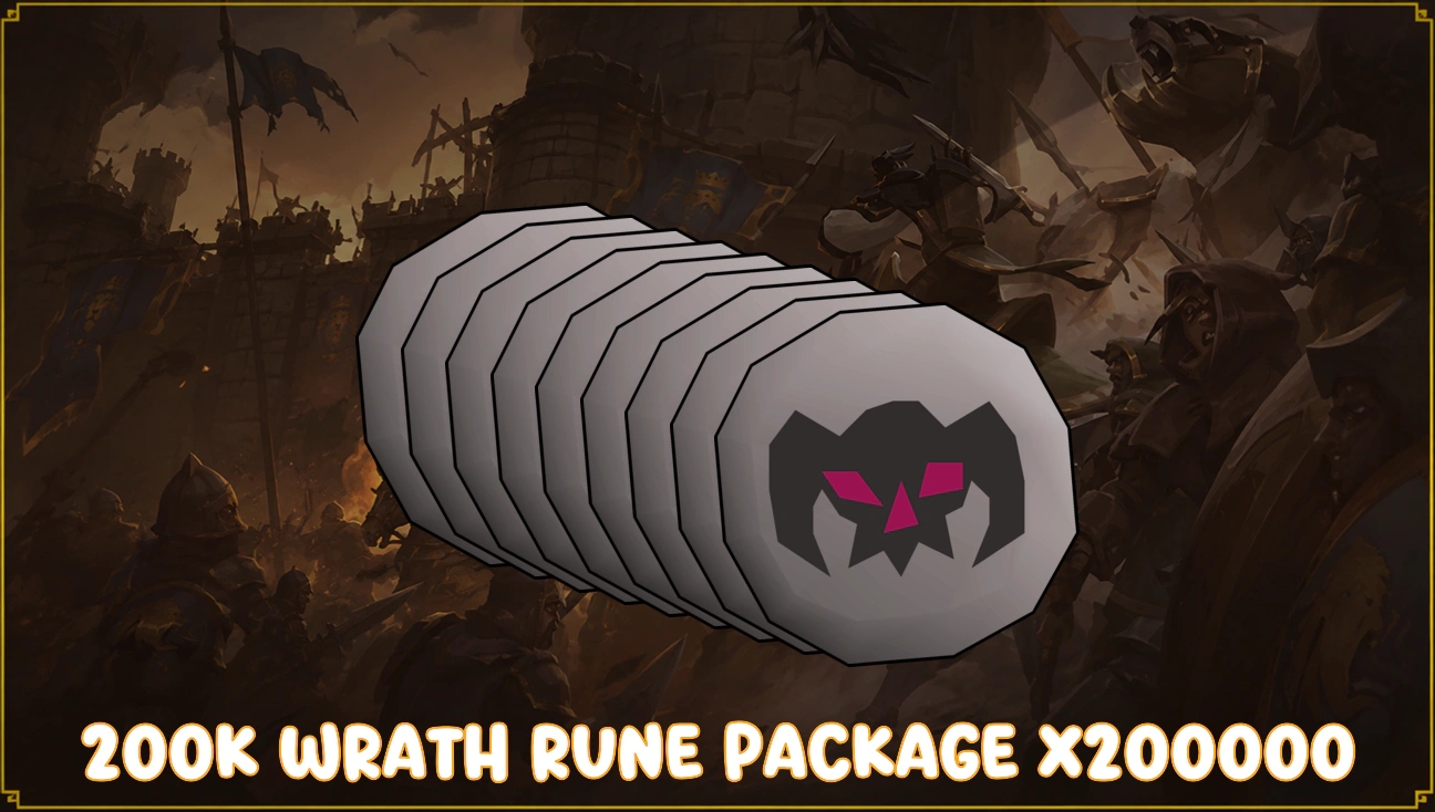 200k Wrath Rune Package artwork