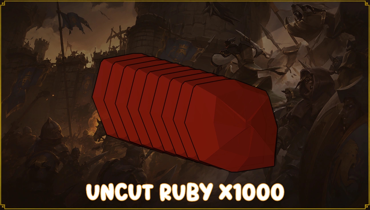 x1000 Uncut Ruby artwork