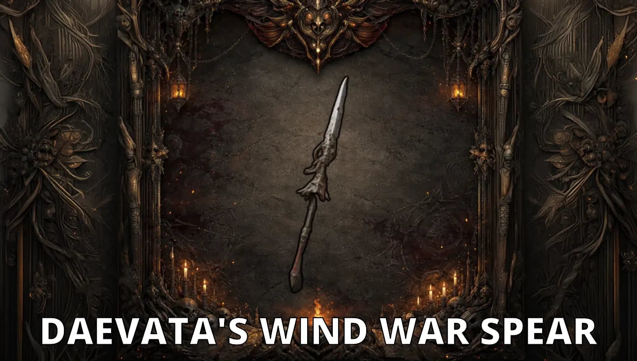 Daevata's Wind War Spear artwork