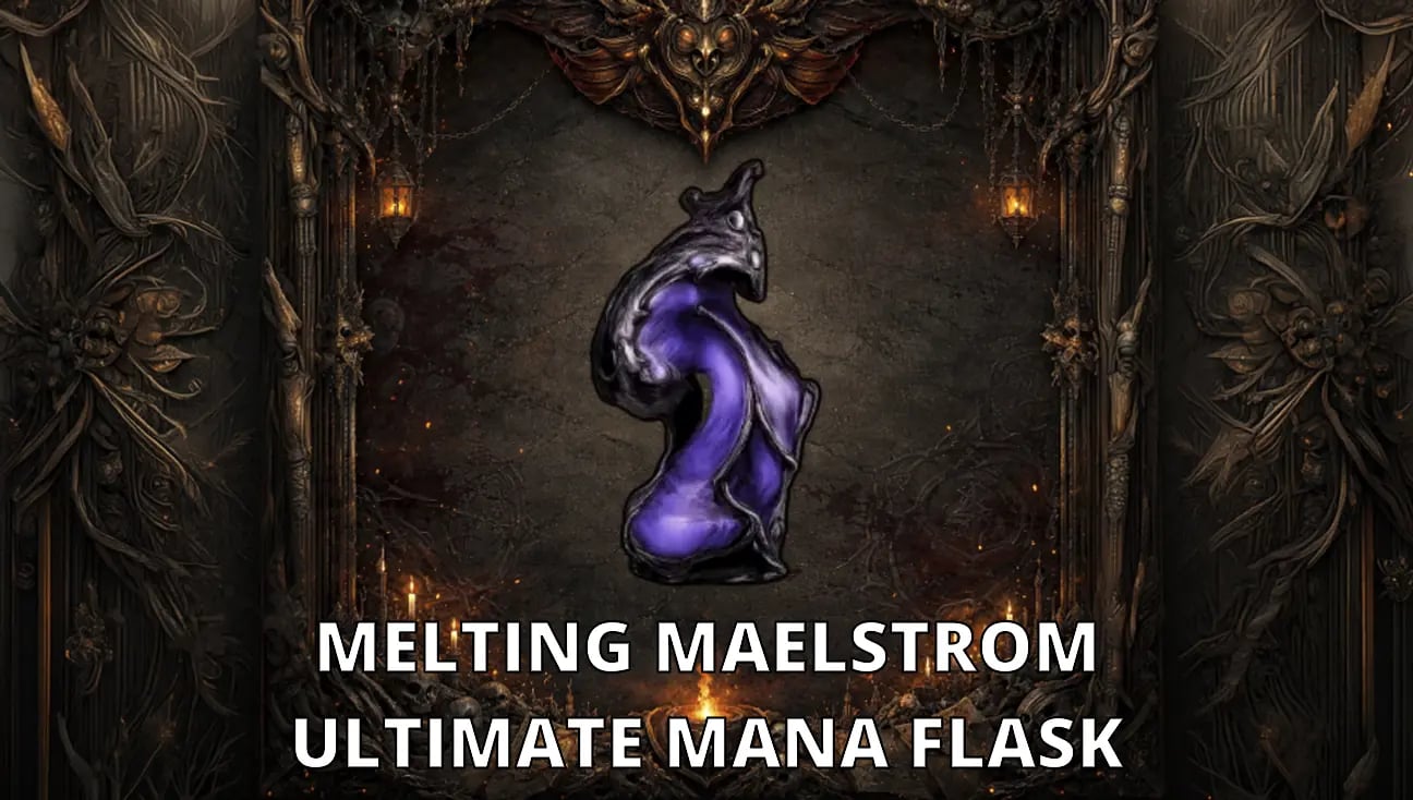 Melting Maelstrom Ultimate Mana Flask artwork