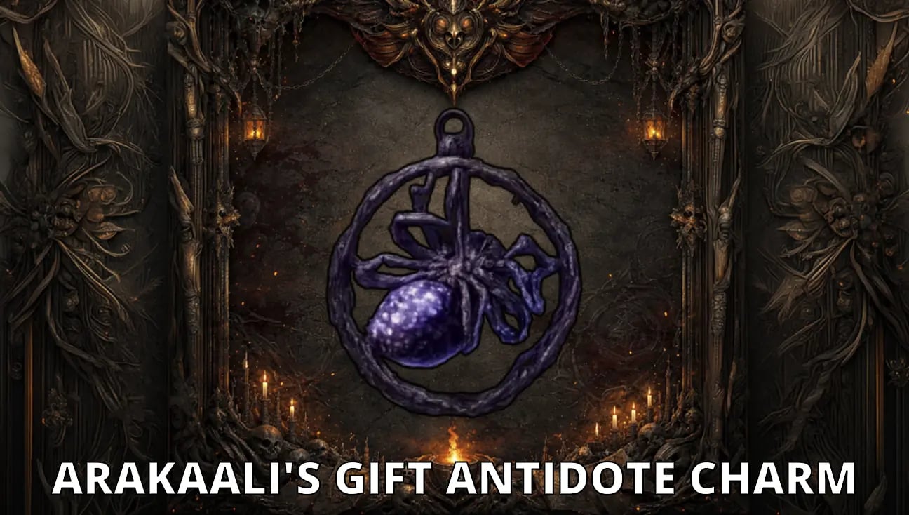 Arakaali's Gift Antidote Charm artwork