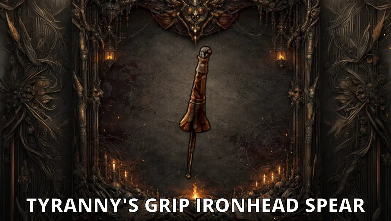 Tyranny's Grip Ironhead Spear artwork