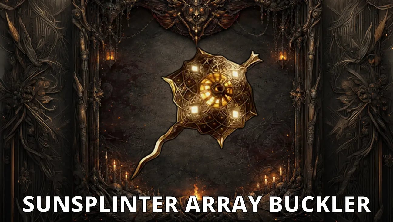 Sunsplinter Array Buckler artwork