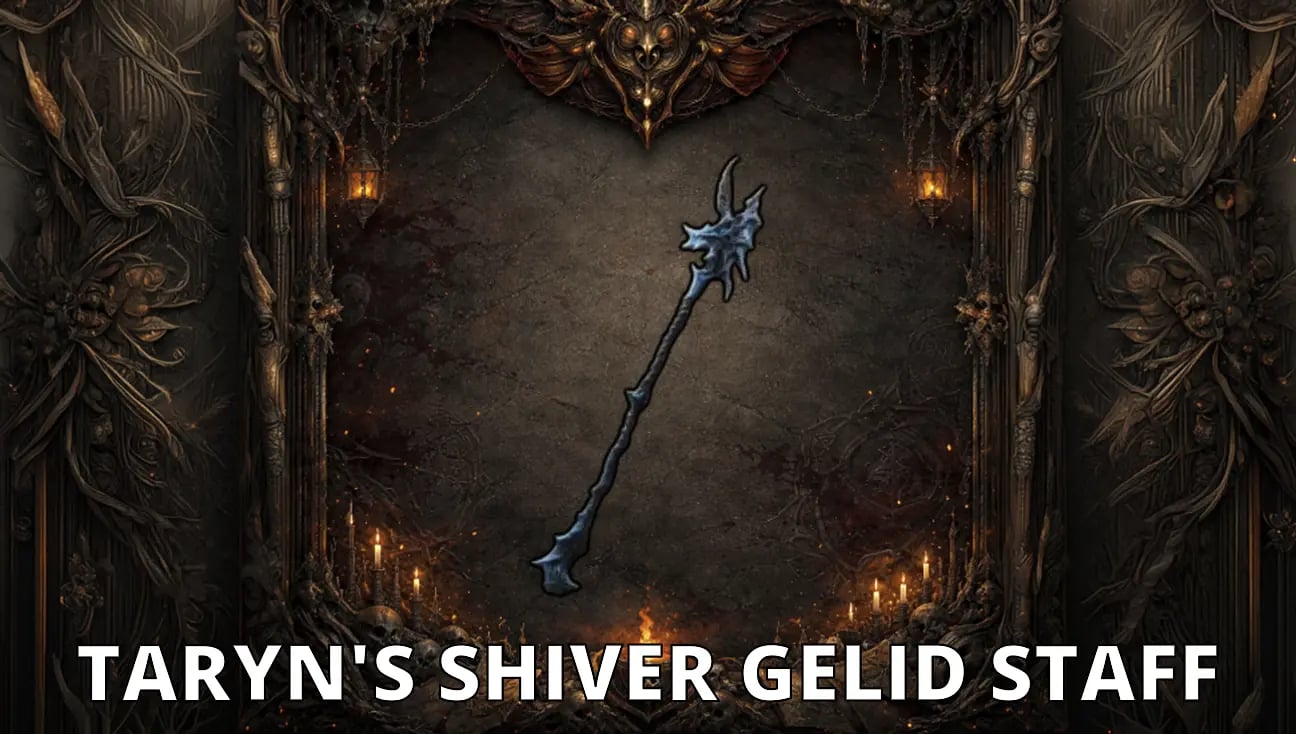 Taryn's Shiver Gelid Staff artwork