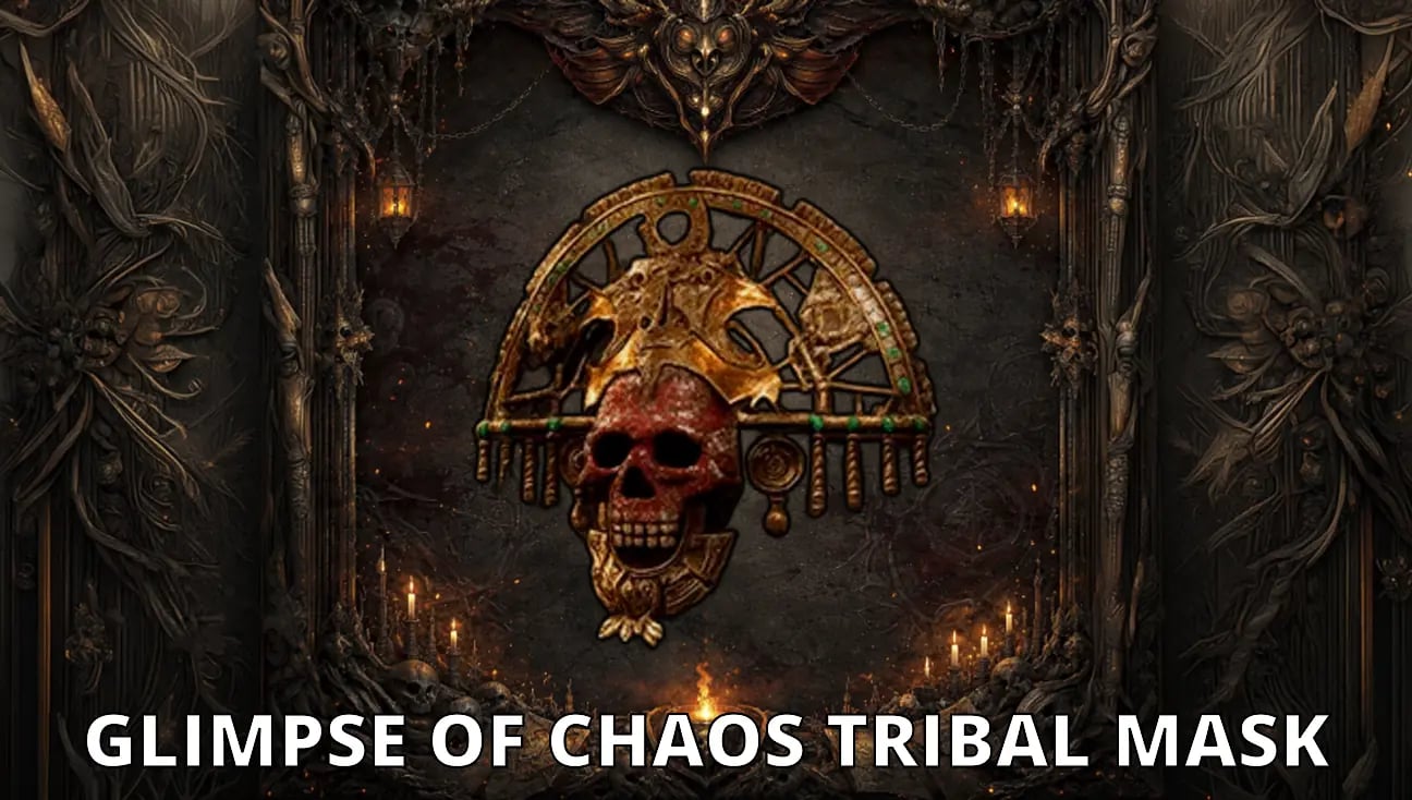 Glimpse of Chaos Tribal Mask artwork