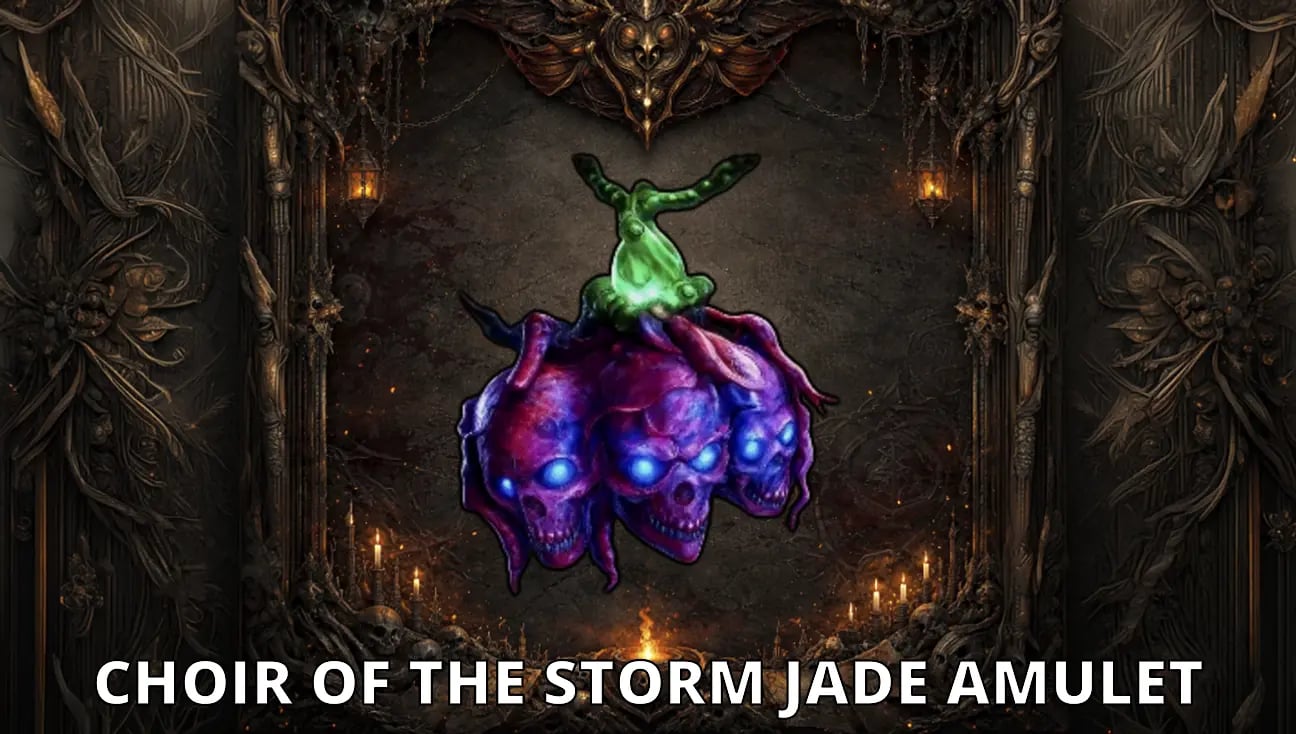 Choir of the Storm Jade Amulet artwork