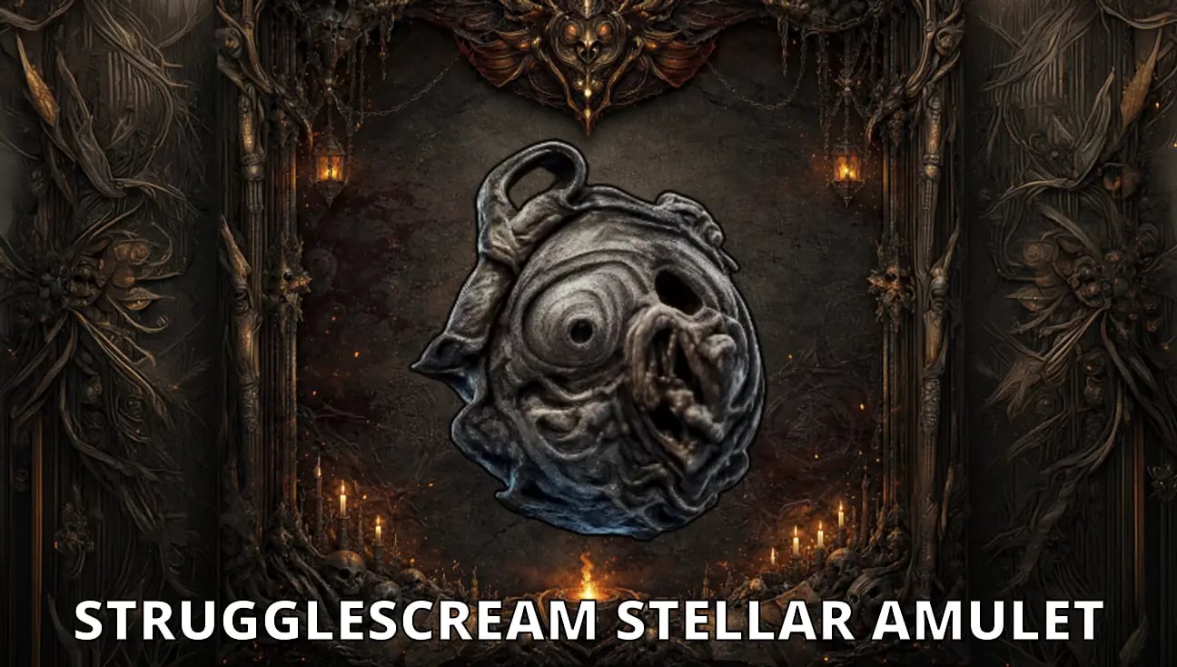 Strugglescream Stellar Amulet artwork
