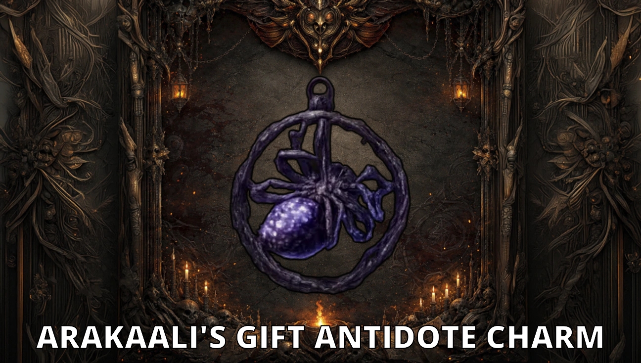 Arakaali's Gift Antidote Charm artwork