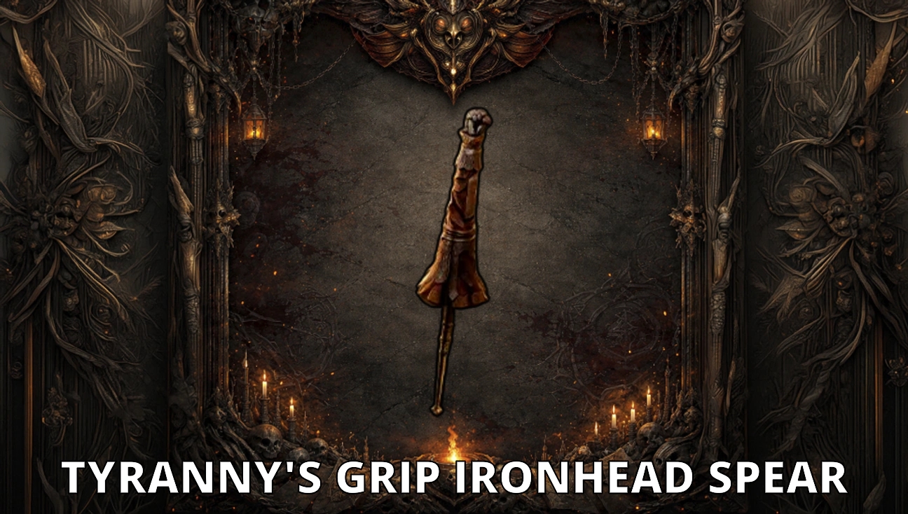 Tyranny's Grip Ironhead Spear artwork