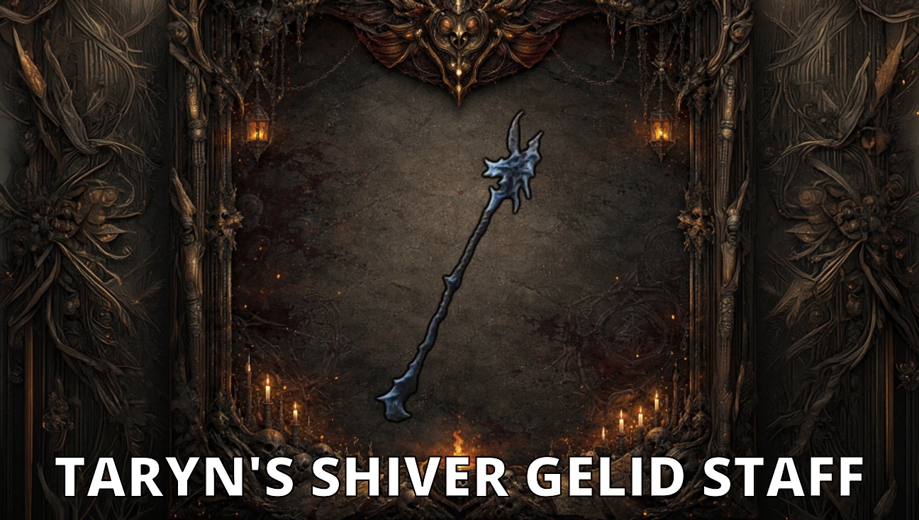 Taryn's Shiver Gelid Staff artwork
