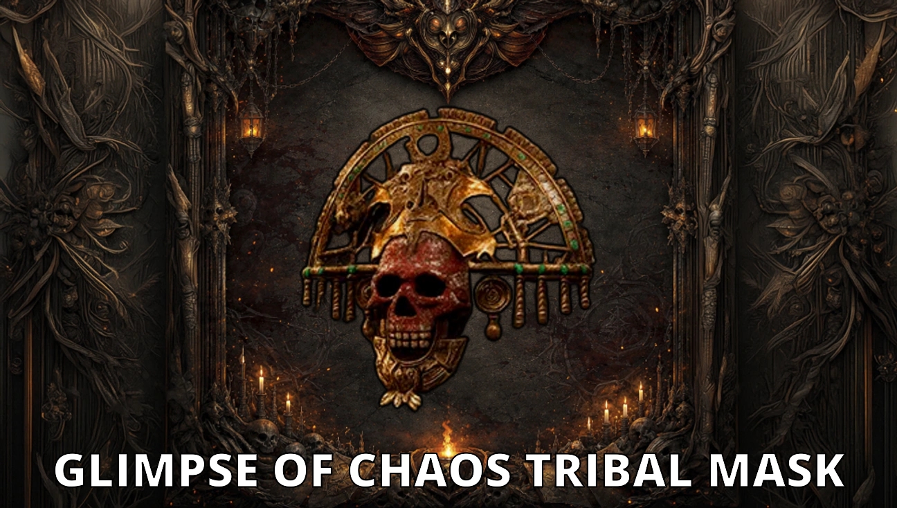 Glimpse of Chaos Tribal Mask artwork