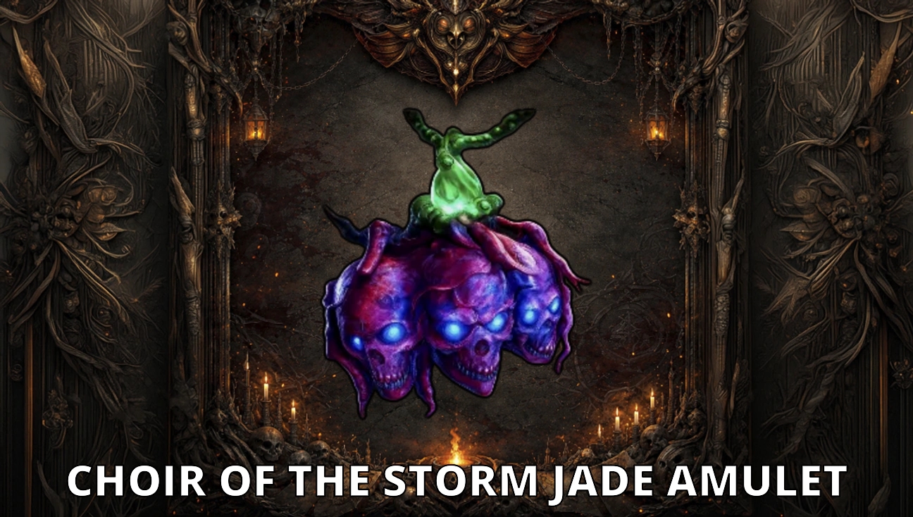 Choir of the Storm Jade Amulet artwork