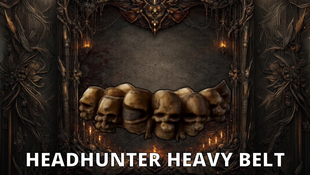 Headhunter Heavy Belt artwork