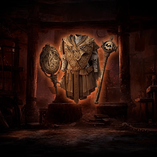 Summoner Leveling Gear artwork