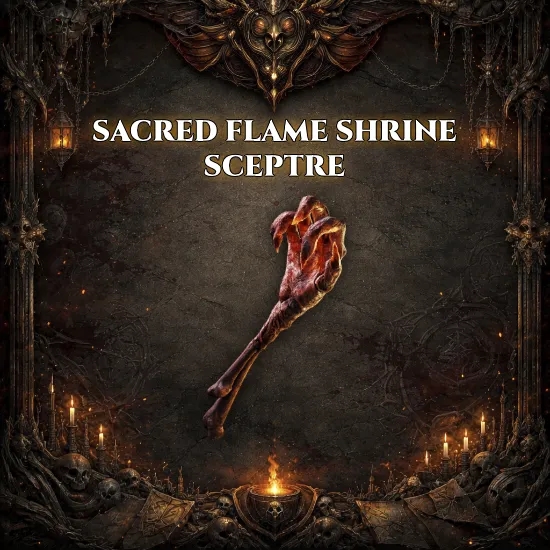 Sacred Flame Shrine Sceptre artwork