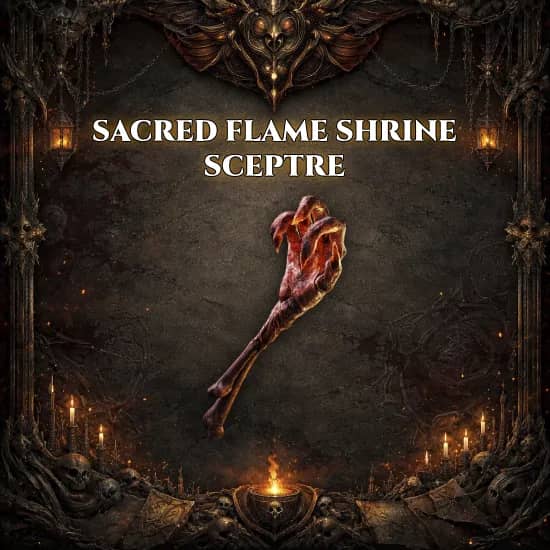 Sacred Flame Shrine Sceptre artwork