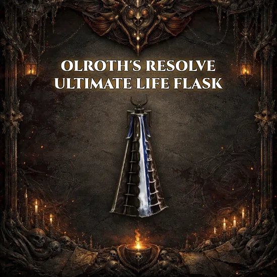 Olroth's Resolve Ultimate Life Flask artwork