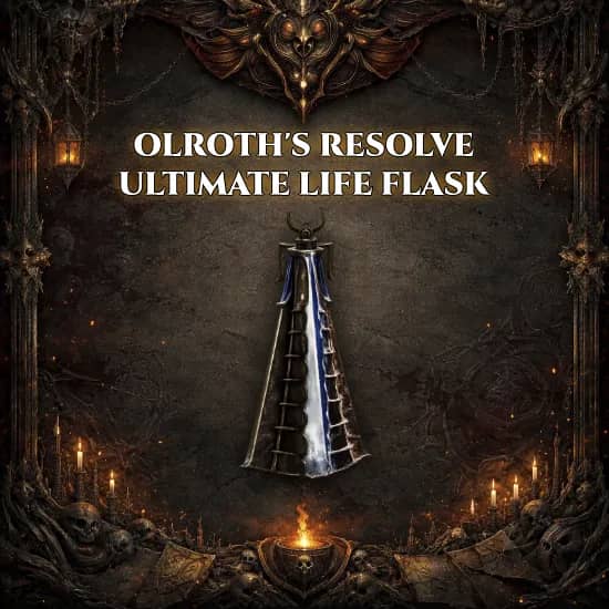 Olroth's Resolve Ultimate Life Flask artwork
