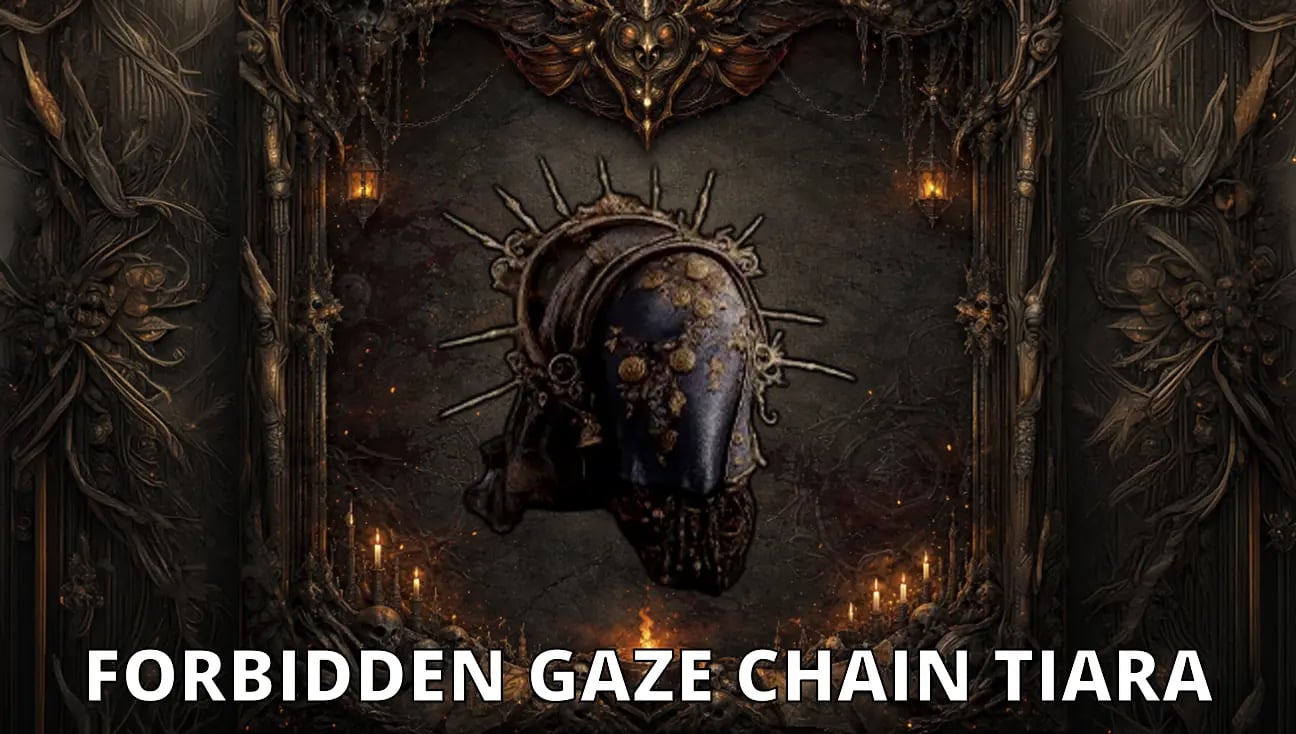 Forbidden Gaze Chain Tiara artwork