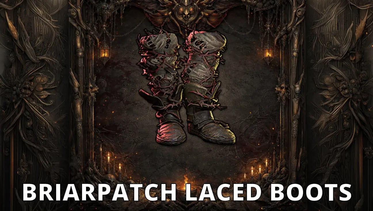 Briarpatch Laced Boots artwork