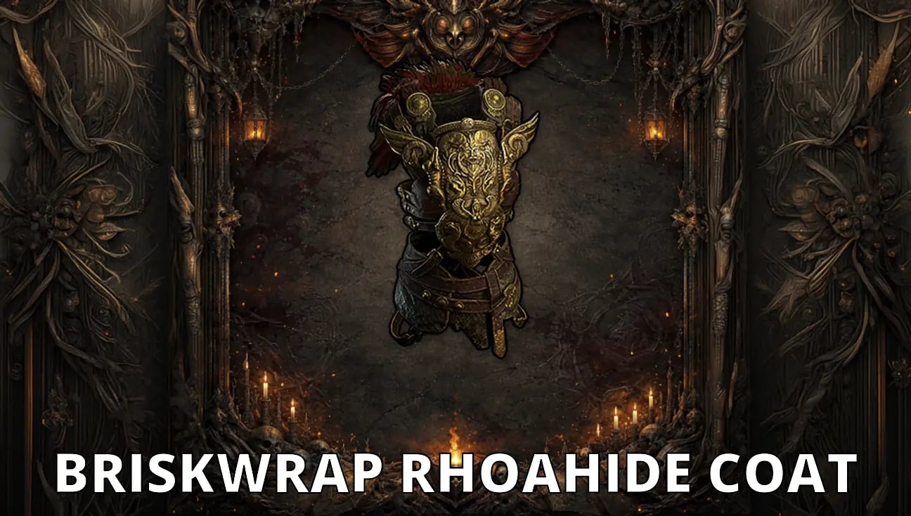 Briskwrap Rhoahide Coat artwork