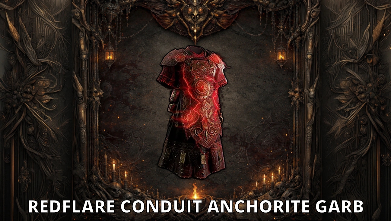 Redflare Conduit Anchorite Garb artwork